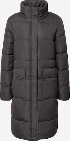 PIECES Winter Coat 'LIMA' in Black: front