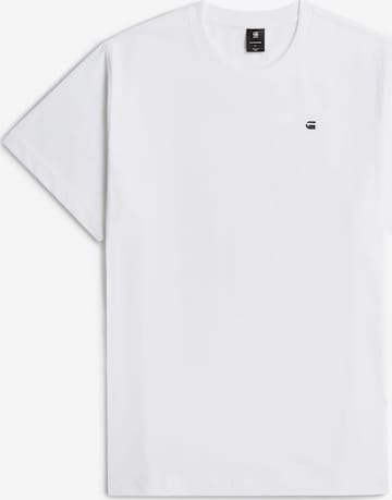 T-Shirt G-STAR en blanc : devant