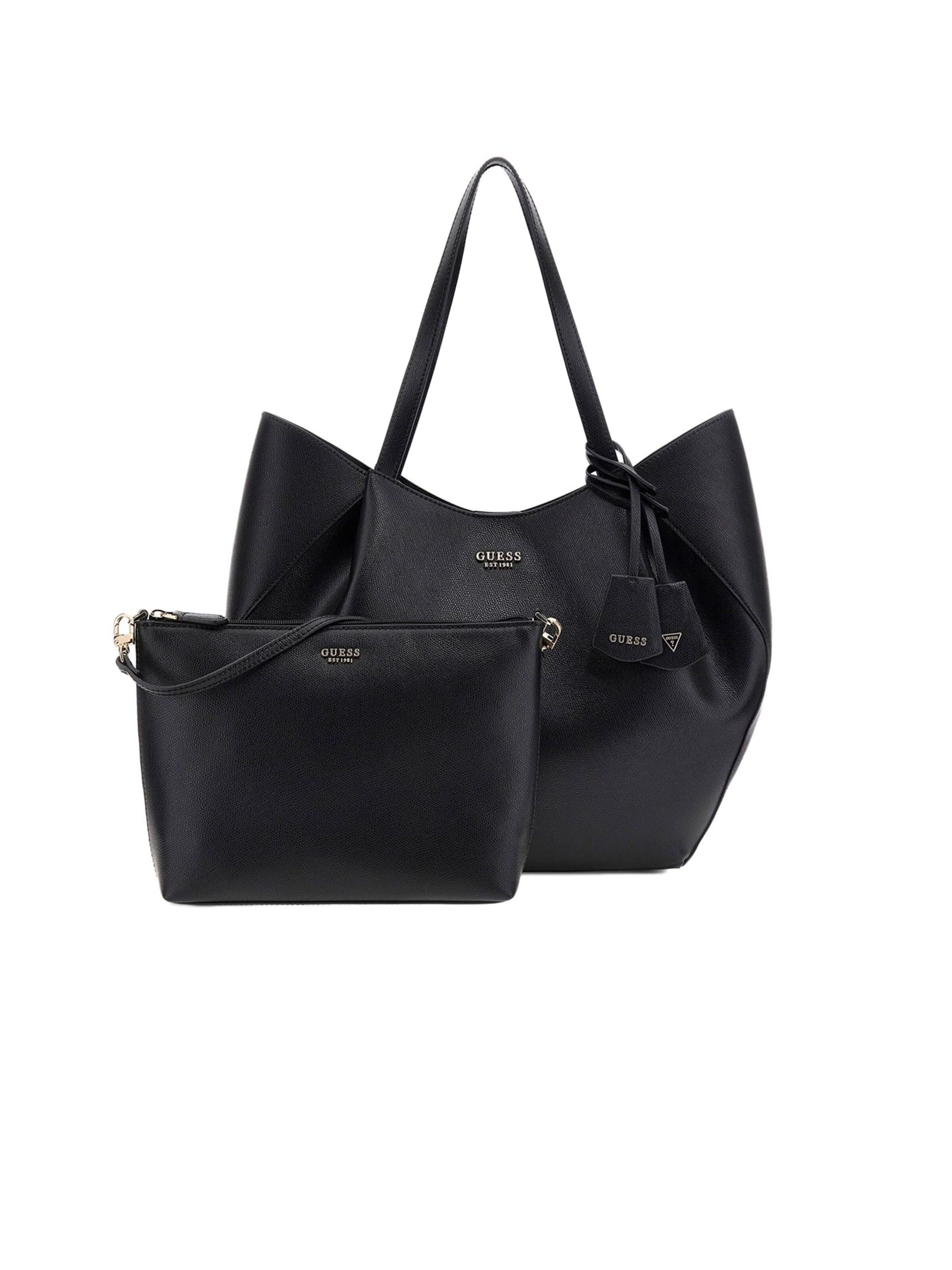 GUESS Handtasche 'Amorette'‌‌ in Schwarz: Vorderseite