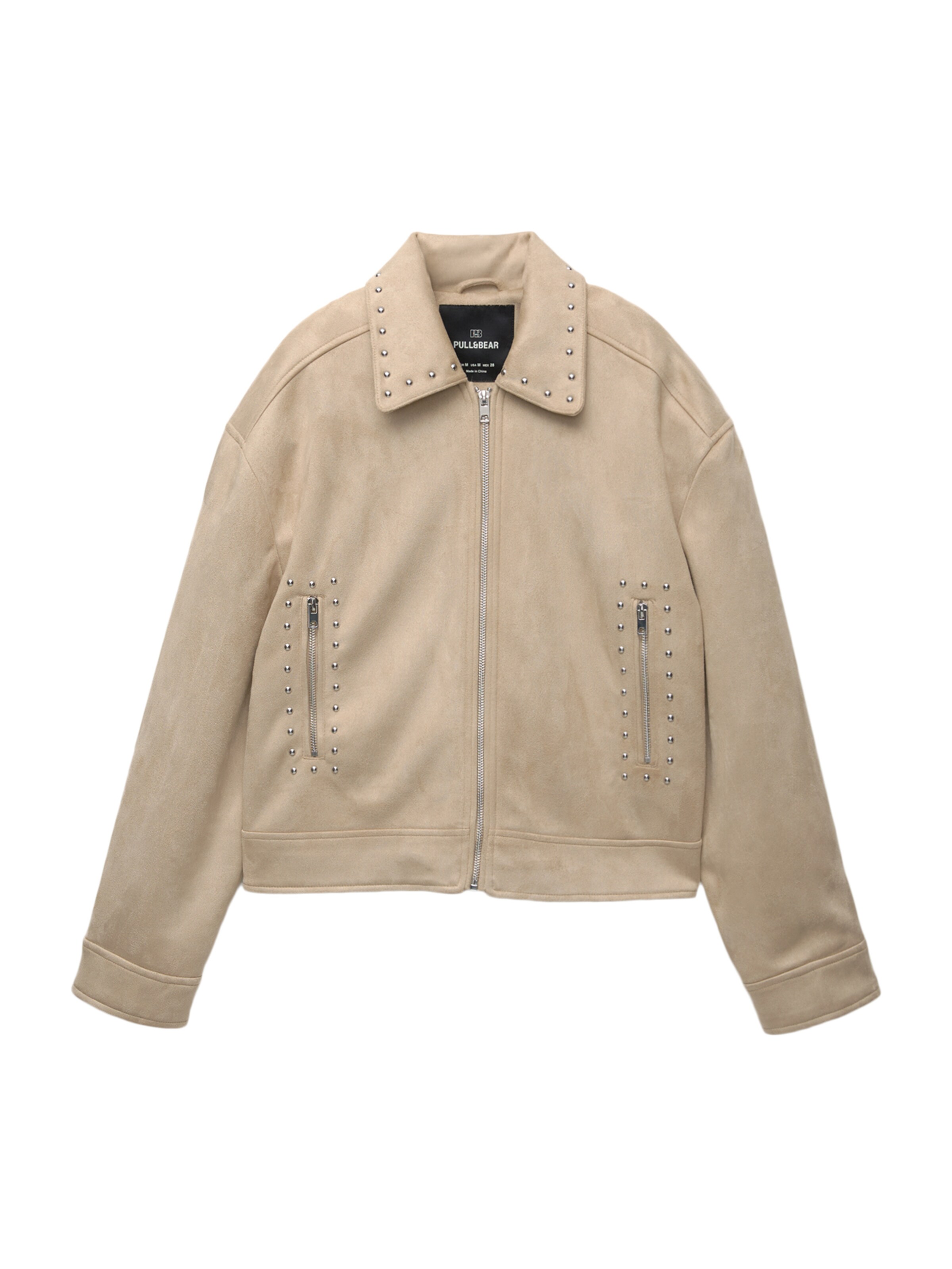 Pull&Bear Kurtka przejściowa w kolorze brązowy: przód