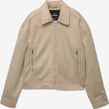 Pull&BearPrijelazna jakna - smeđa boja: prednji dio