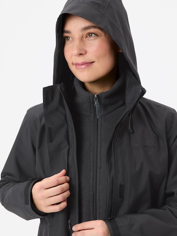 VAUDE Outdoorjas 'Idris IV' in Zwart