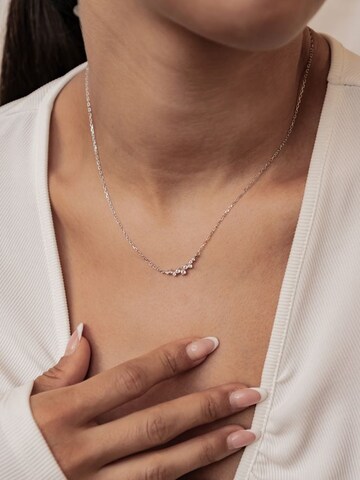 Hey Happiness Ketting 'Lumi Line' in Zilver