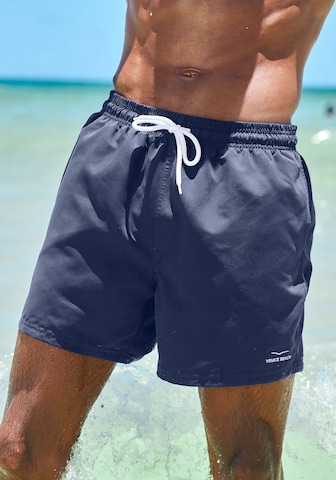 Shorts de bain VENICE BEACH en bleu : devant