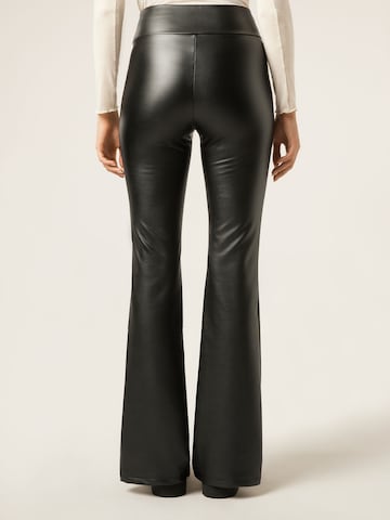 CALZEDONIA Regular Hose in Schwarz