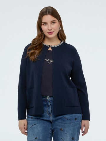 Fiorella Rubino Knit cardigan in Blue