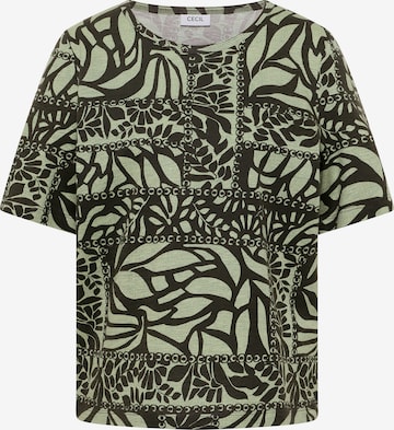 CECIL T-Shirt in Grün: Vorderseite