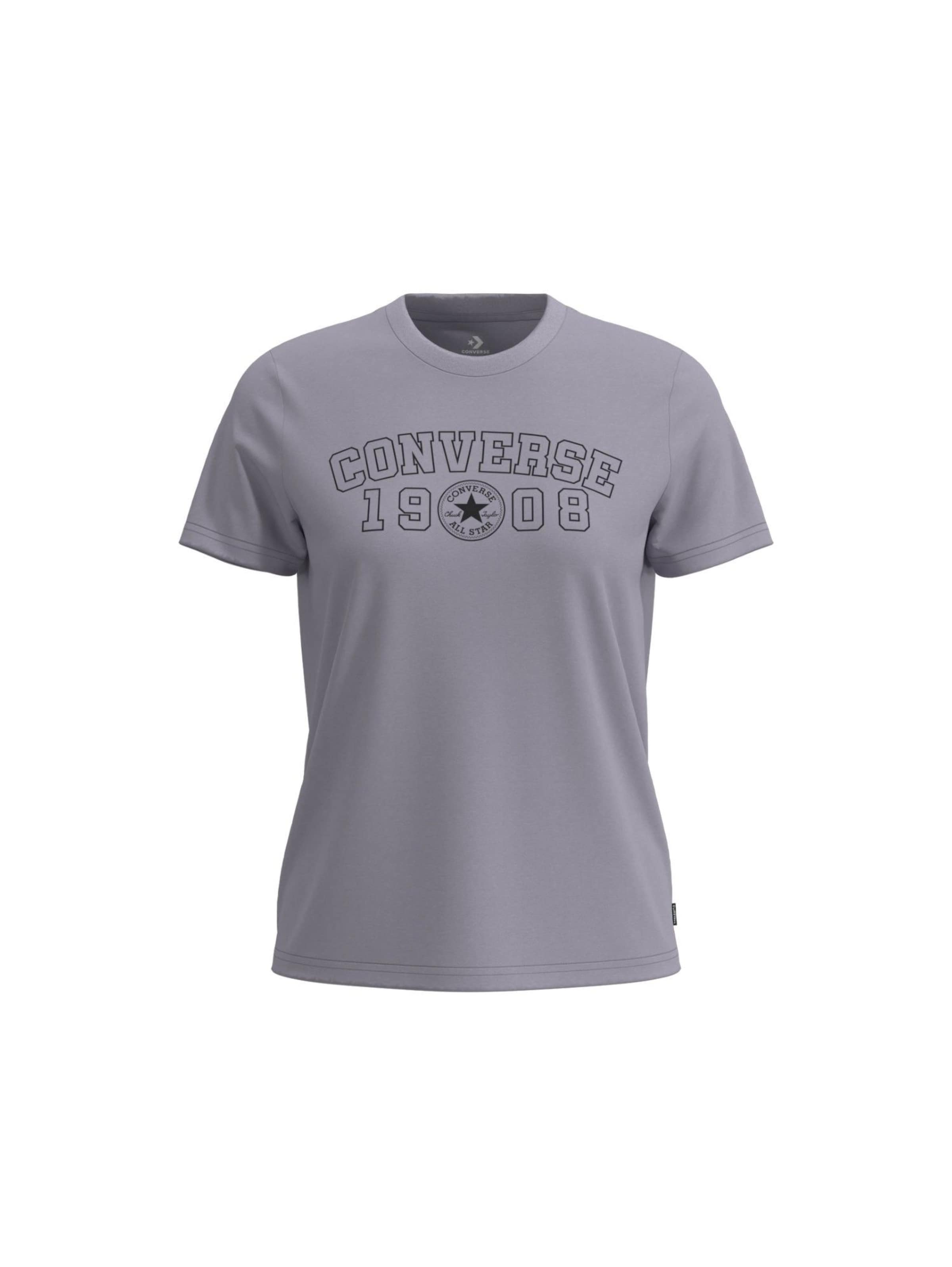 CONVERSE Shirt in Grau: Vorderseite