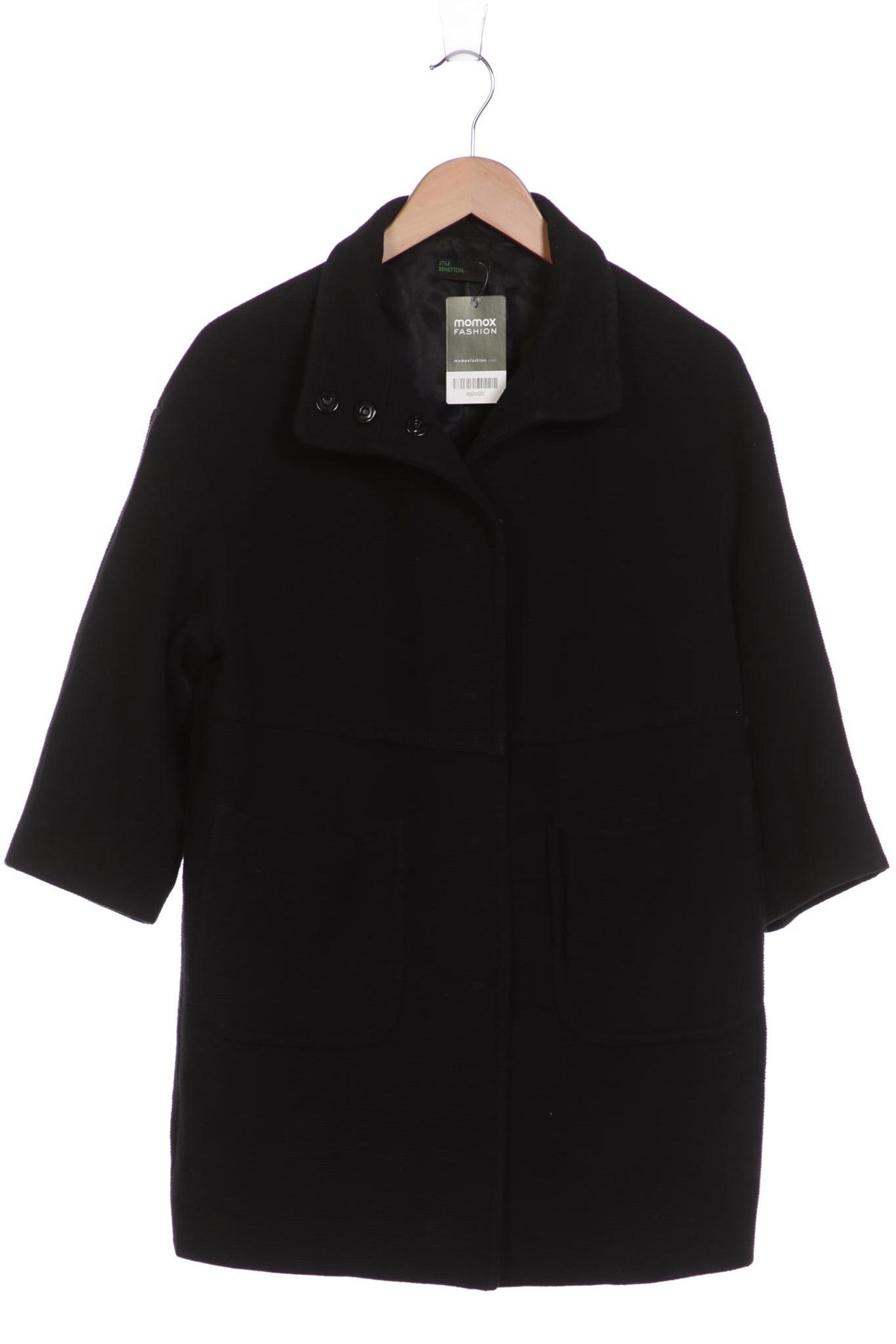 UNITED COLORS OF BENETTON Mantel XXS in Schwarz: Vorderseite