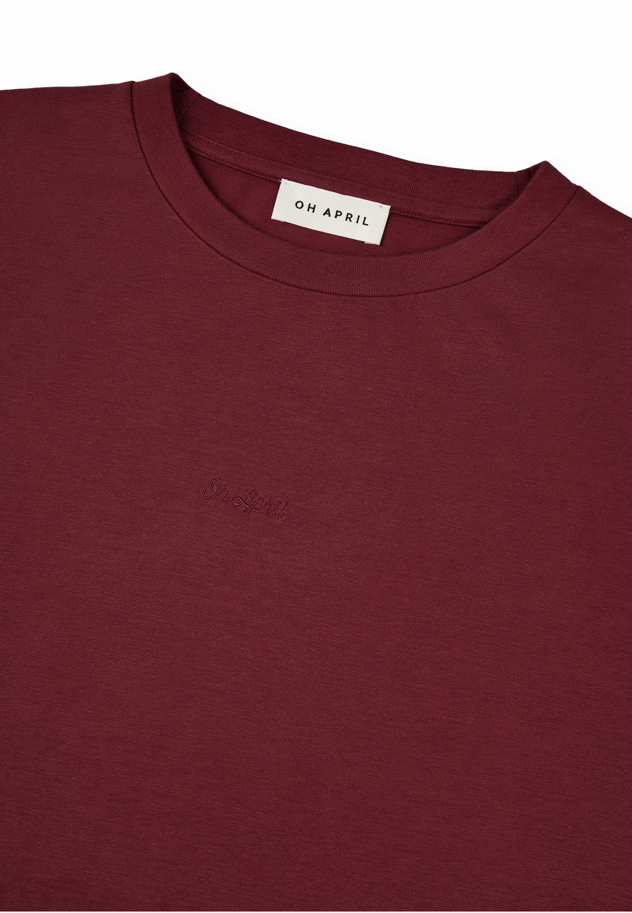 T-shirt 'Good Karma Wave' OH APRIL en orange