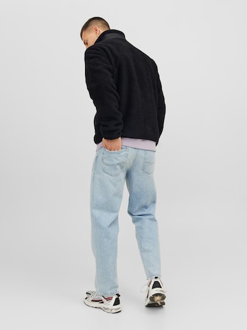 JACK & JONES Fleece Jacket 'Vesterbro' in Black