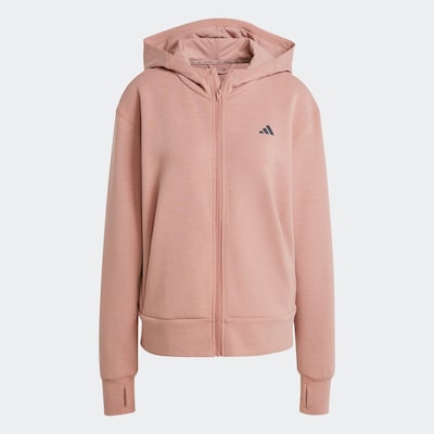 ADIDAS PERFORMANCE Спортивная кофта 'Designed 4' в Блекло-розовый / Черный, Обзор товара