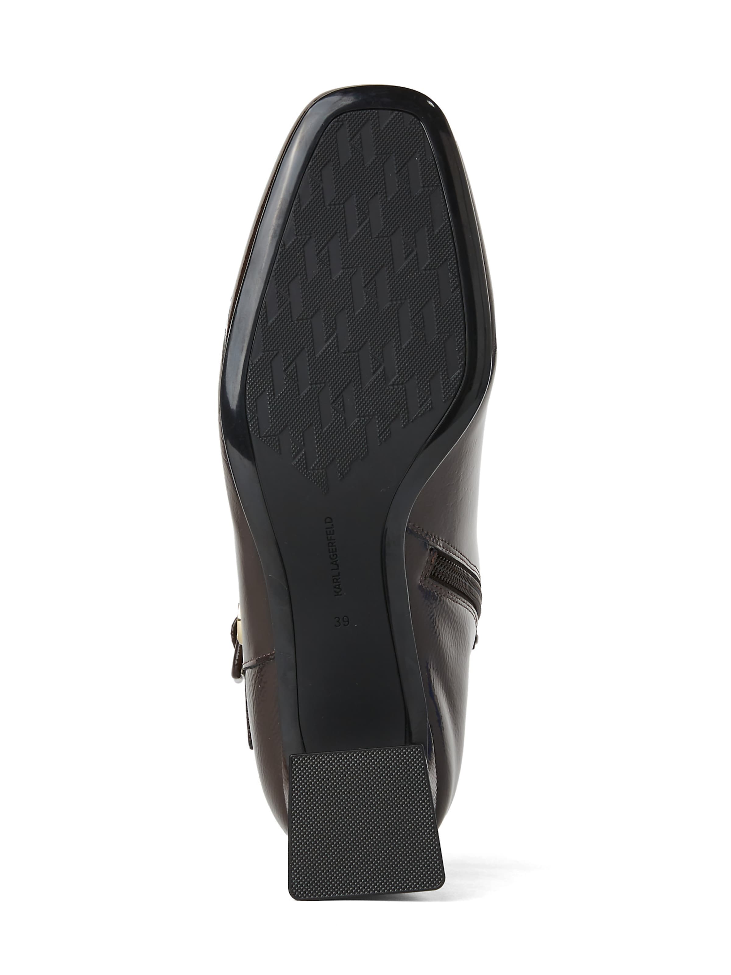 Karl Lagerfeld - Botines 'Beata' en marrón