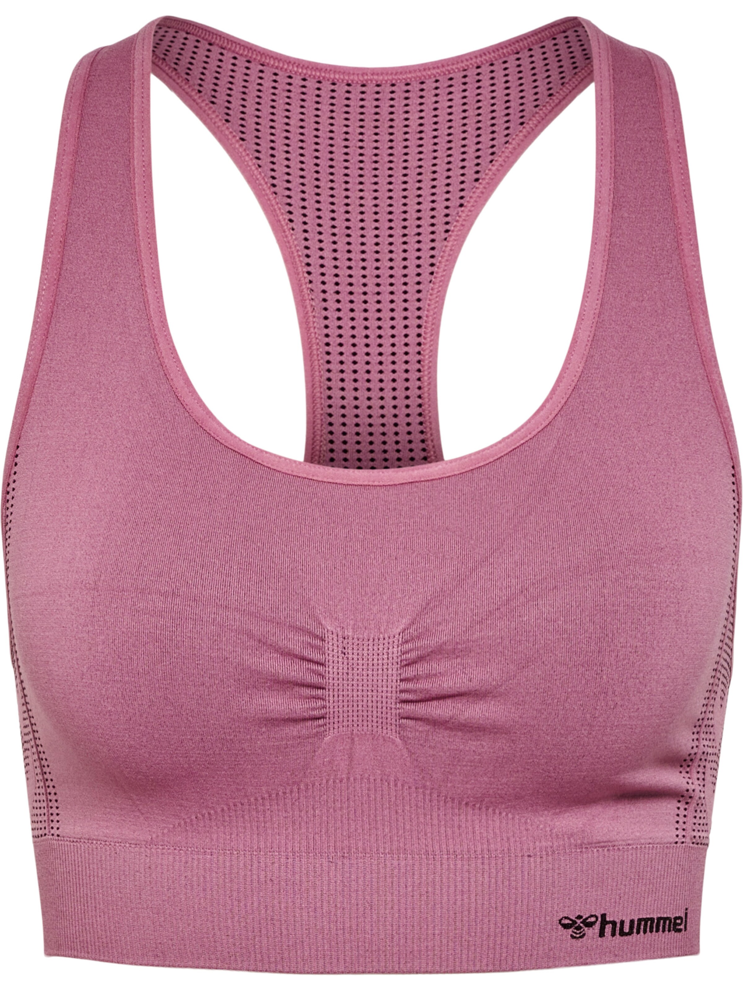 Hummel Sports-BH i pink: forside