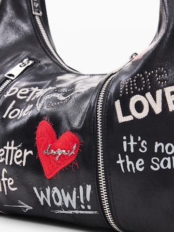Desigual - Bolso de hombro en negro