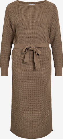 Rochie tricotat 'VIBUBBA' de la VILA pe maro: față