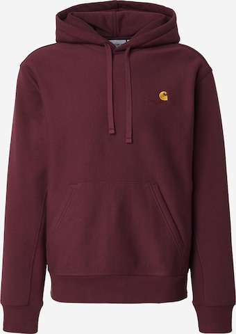 Carhartt WIP Свитшот 'American Script' в Красный: спереди