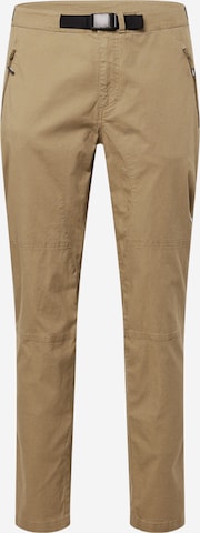 Maloja Regular Workout Pants 'Mazzone' in Brown: front