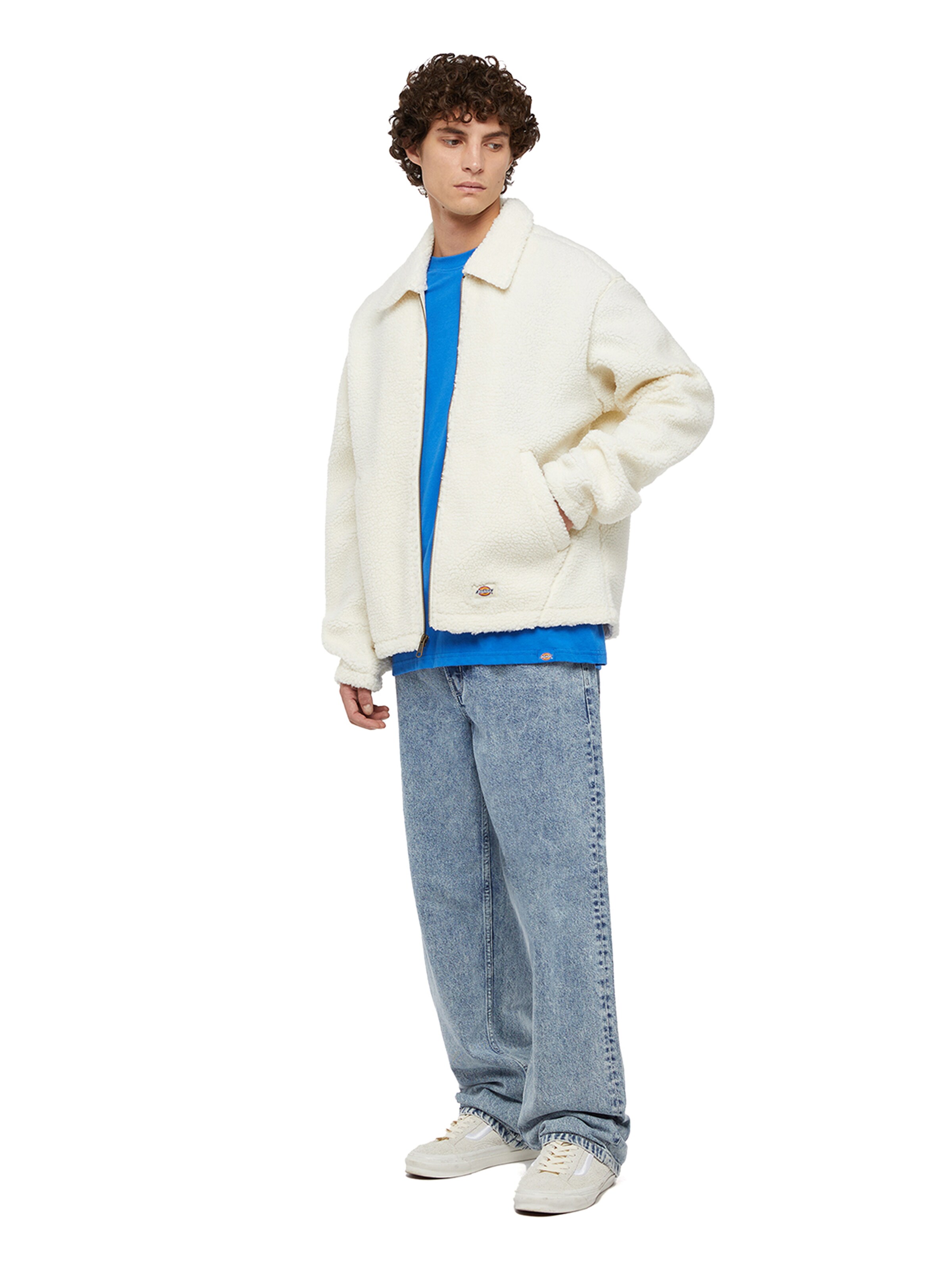 DICKIES Loosefit Jeans i blå