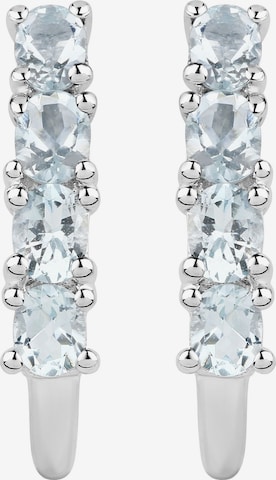 Boucles d'oreilles Vira Jewels en blanc : devant