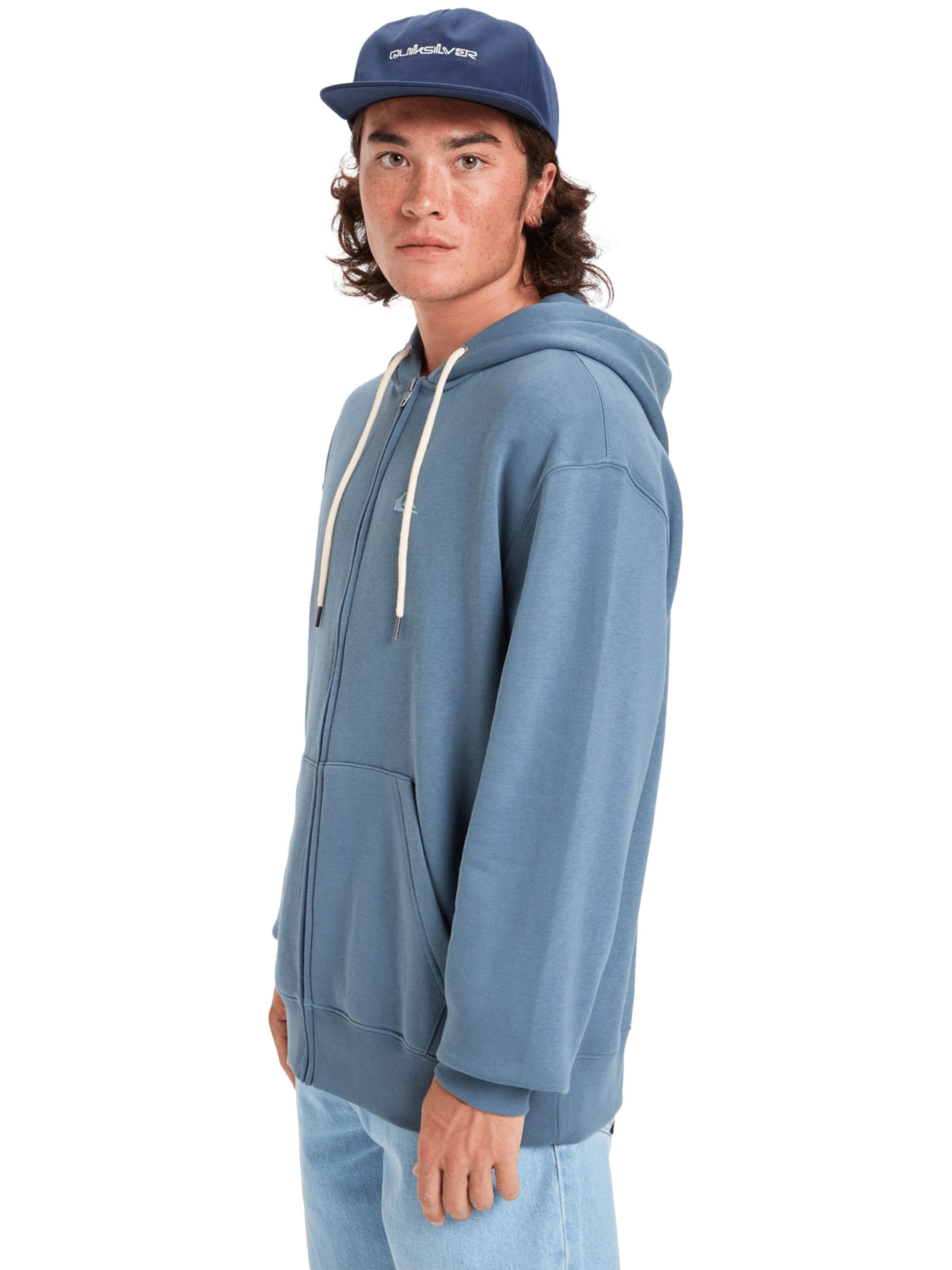 QUIKSILVER Sweatjacke 'Salt Water' in Blau
