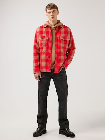 J.Lindeberg Between-Season Jacket 'Gingham' in Red