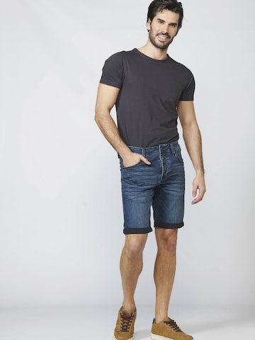 KOROSHI Regular Shorts in Blau