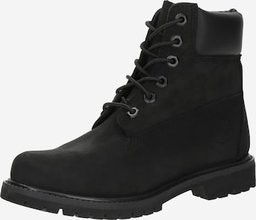 TIMBERLAND Paeltega poolsaabas, värv must: eest vaates