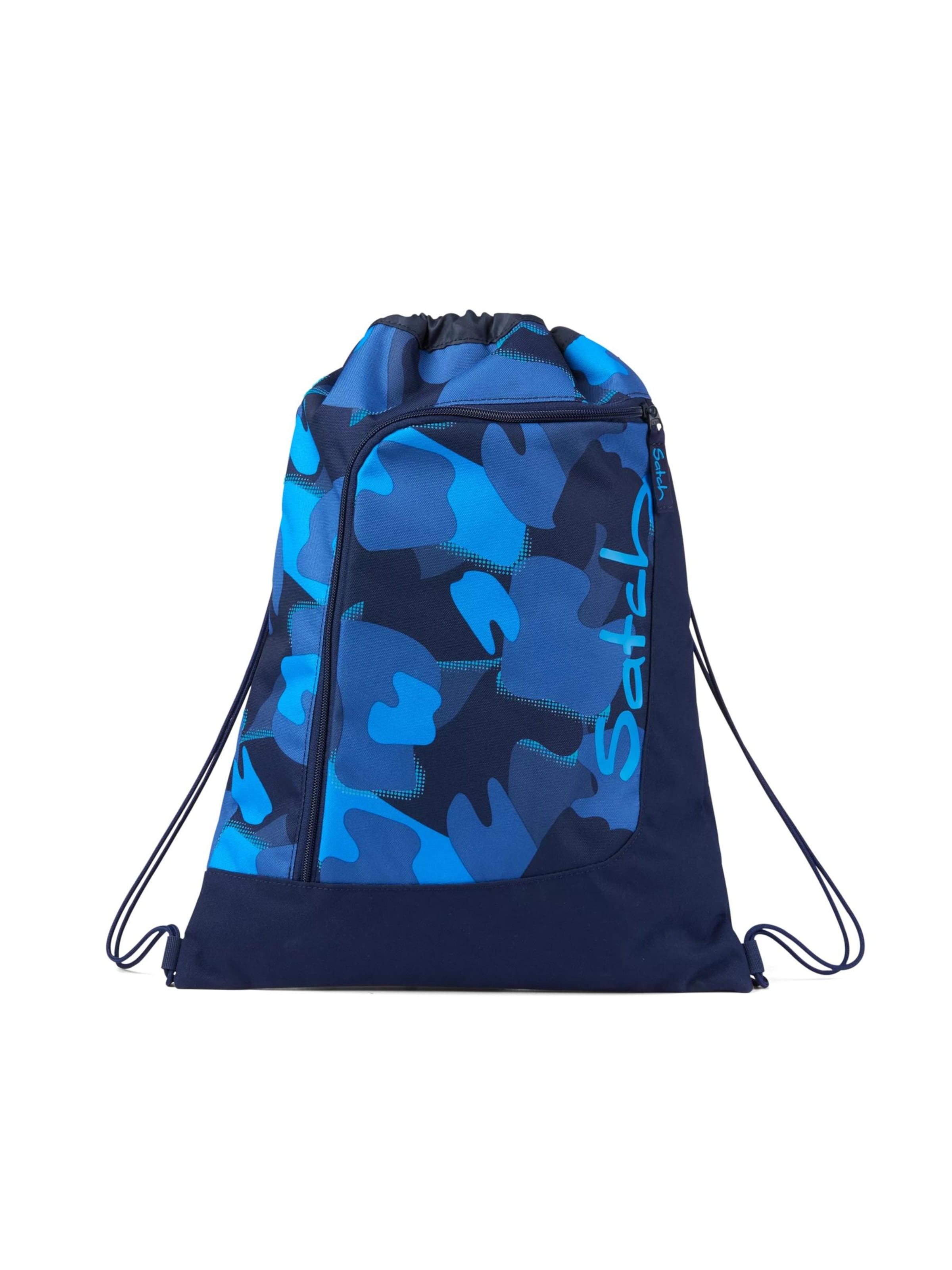 Satch Gym Bag 'Sportbeutel Sportbeutel' in Blue: front