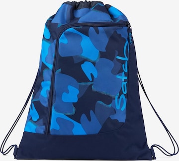 Satch Gym Bag 'Sportbeutel Sportbeutel' in Blue: front