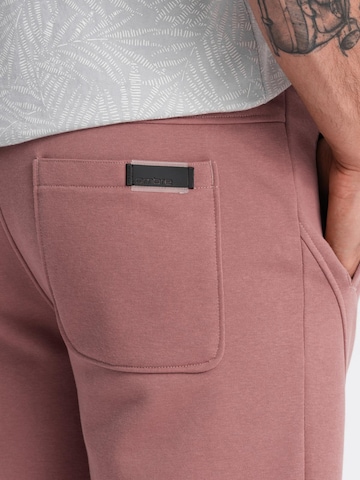 Ombre Regular Sports trousers in Pink