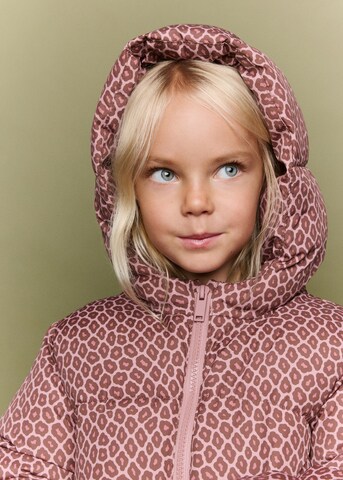 MANGO KIDS Zimná bunda 'NALA' - Ružová