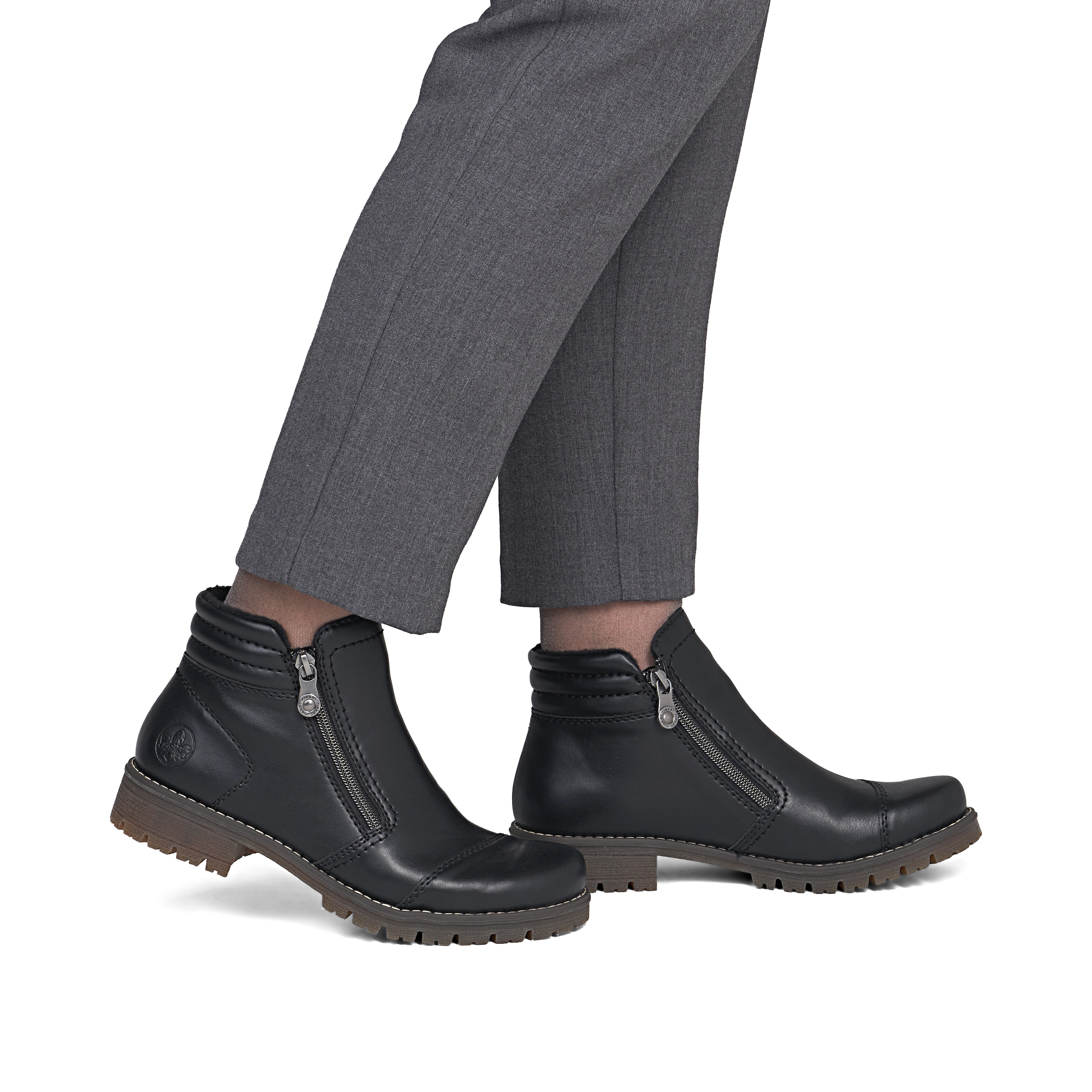 Rieker - Botas de tobillo en negro
