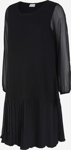 MAMALICIOUS Dress in Black: front