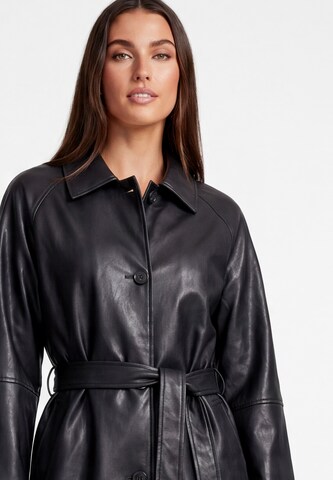 Manteau mi-saison faina en noir