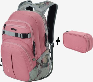 Sac à dos NITRO en rose : devant