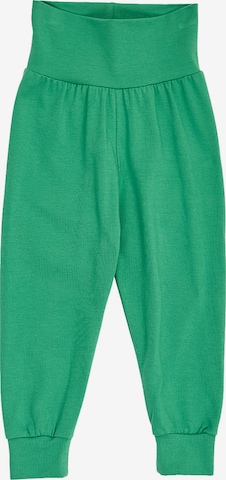 Pantalon ' Leprechaun ' Fred's World by GREEN COTTON en vert : devant