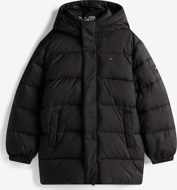 TOMMY HILFIGER Зимняя куртка 'Essential' в Черный: спереди