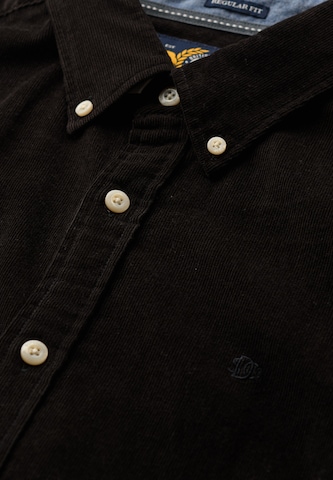 Superdry Regular fit Overhemd in Zwart
