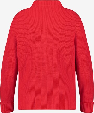 SAMOON Pullover in Rot