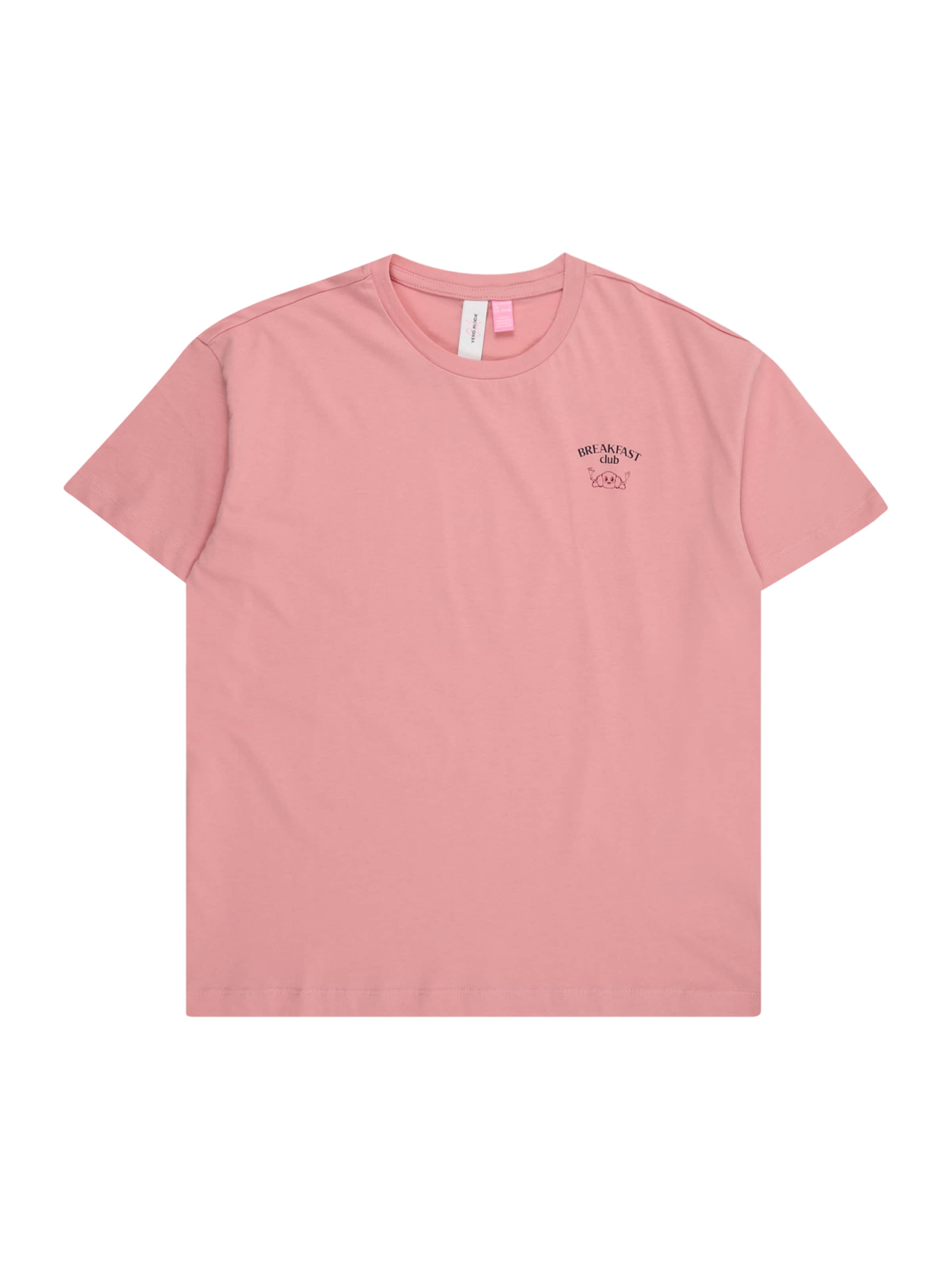 Vero Moda Girl Shirt 'VMOLLY BREAKFAST' in Pink: front