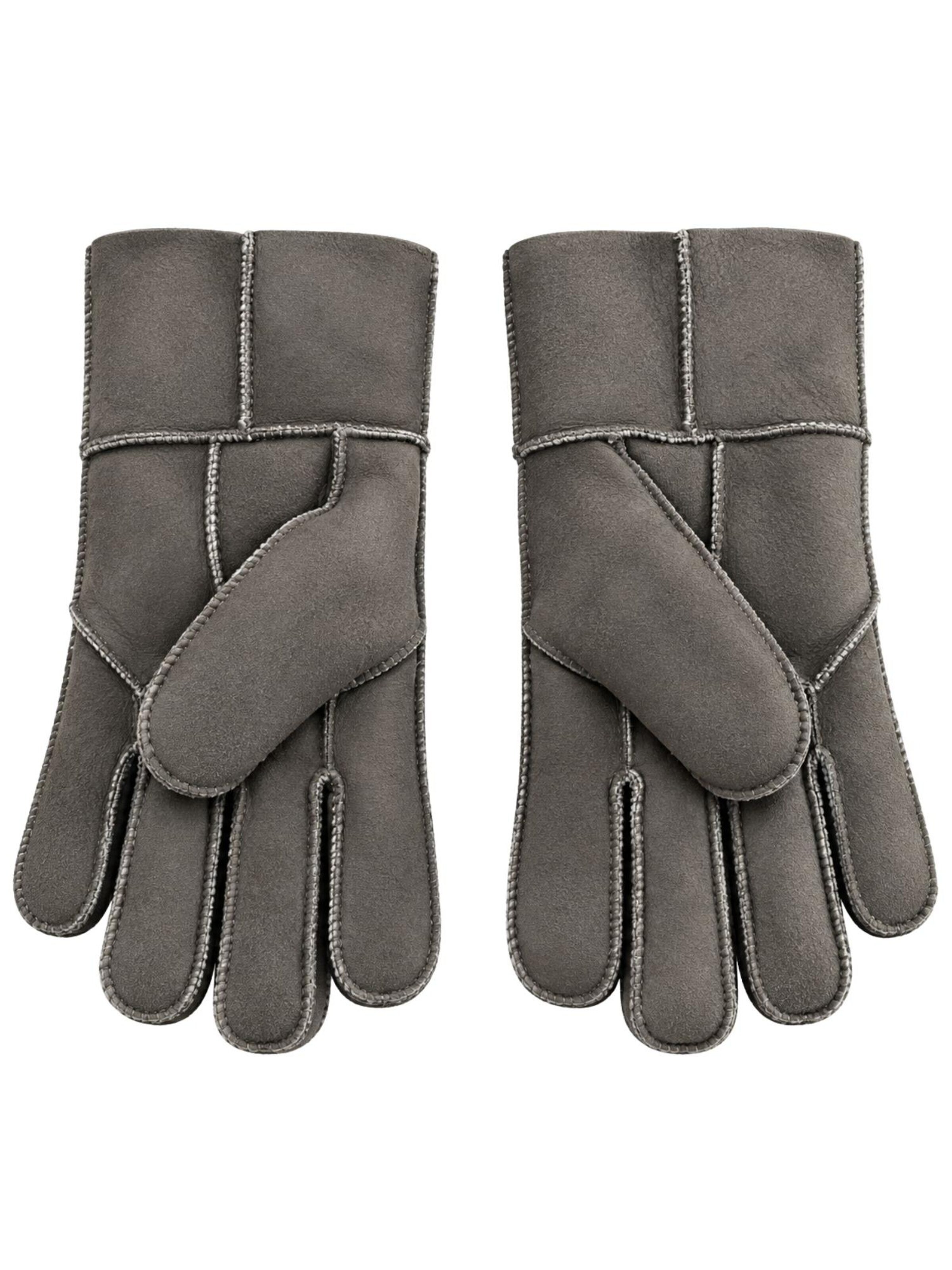 awoolco Full Finger Gloves in Grey