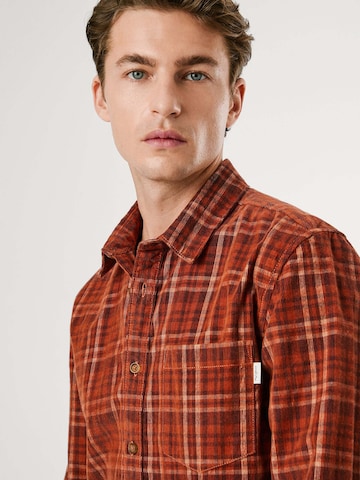 Regular fit Camicia 'Cliffton' di Pepe Jeans in rosso