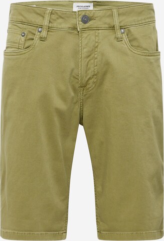 JACK & JONES Regular Broek in Groen: voorkant