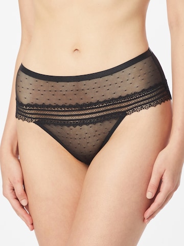 TRIUMPH Slip 'Tempting Tulle_01' in Zwart: voorkant