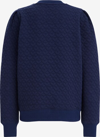 WE Fashion Sweatshirt in Blauw