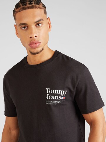 Tommy Jeans Shirt in Schwarz