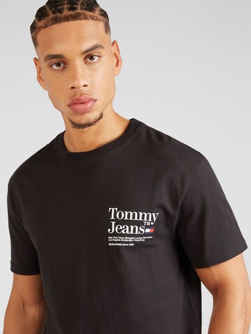 Tommy Jeans Μπλουζάκι σε μαύρο