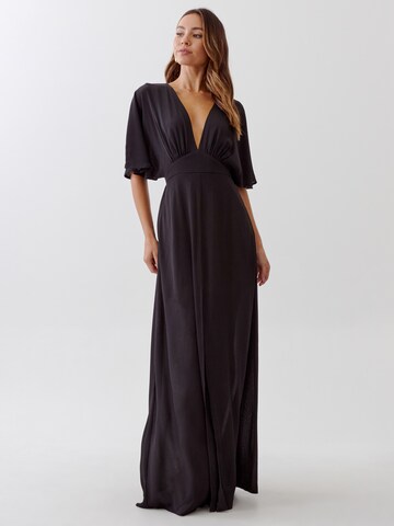 Robe 'CLAUDIA' Tussah en noir