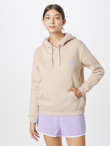 On Vacation Club Sweatshirt in Beige: Vorderseite